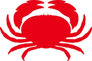 矢量免抠卡通螃蟹