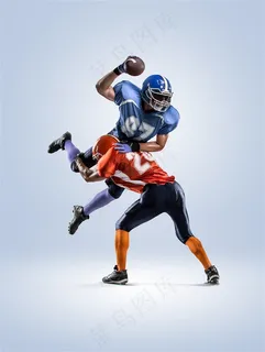 橄榄球团队人物摄影图 橄榄球团队人物摄影图