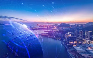 科幻商贸城市图片