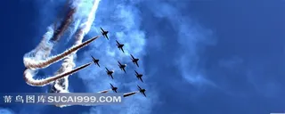 空中阅兵高清大图