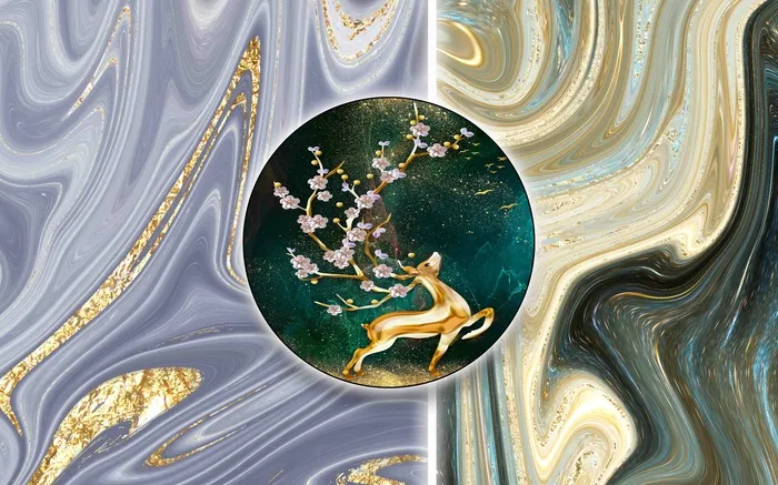 北欧背景墙psd模版下载