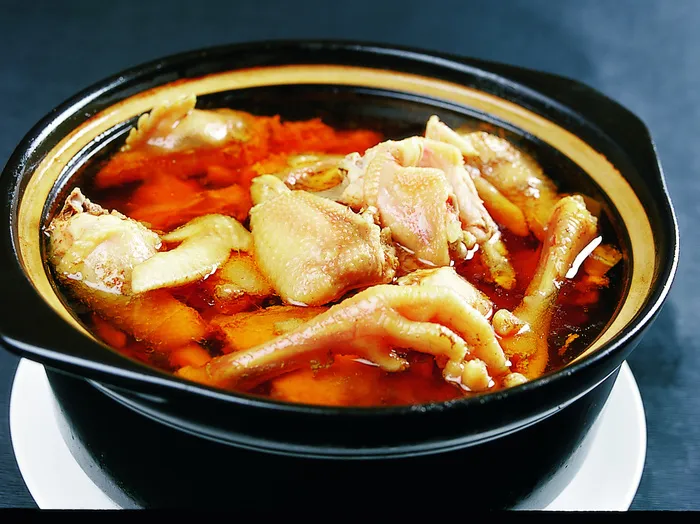 砂锅石锅美食煲类特色菜东阳土鸡煲