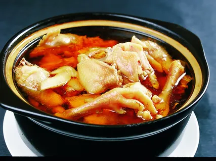 砂锅石锅美食煲类特色菜东阳土鸡煲