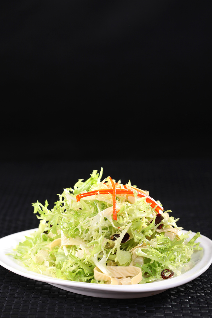 苦菊拌豆筋