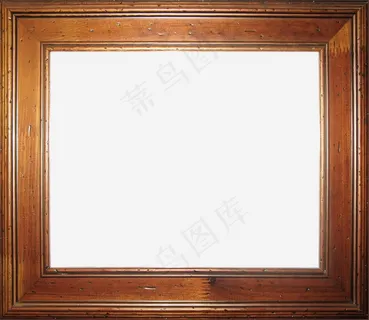 空白木质相框图片