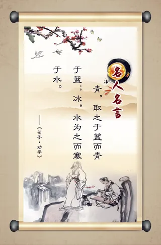 校园文化墙中国名言