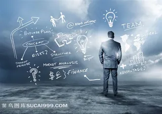 商务男士背影高清图片男人图片