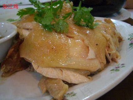东江鸡美食元素菜品