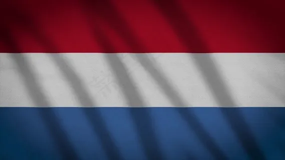 荷兰, 欧洲, 符号, 旗帜, 风, 布, 纺织, 摇