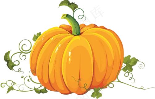 万圣节节日卡通素材南瓜