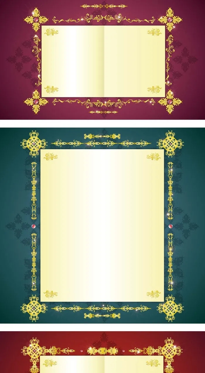 简约风古典名片海报边框图框插画插图素材AI矢量图 (32)ai矢量模版下载