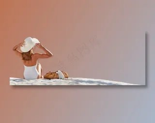 电商免抠海边沙滩元素实物摄影