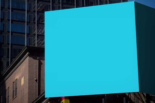 广告牌样机 巨幅海报样机 户外广告 路牌 楼宇 (3)