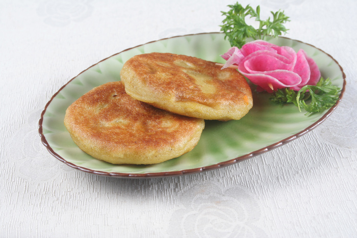年糕饼2元个.