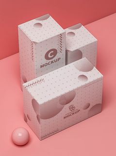 包装智能贴图样机VI效果PSD素材