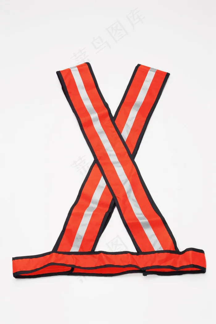 运动装备-橙色的警示带