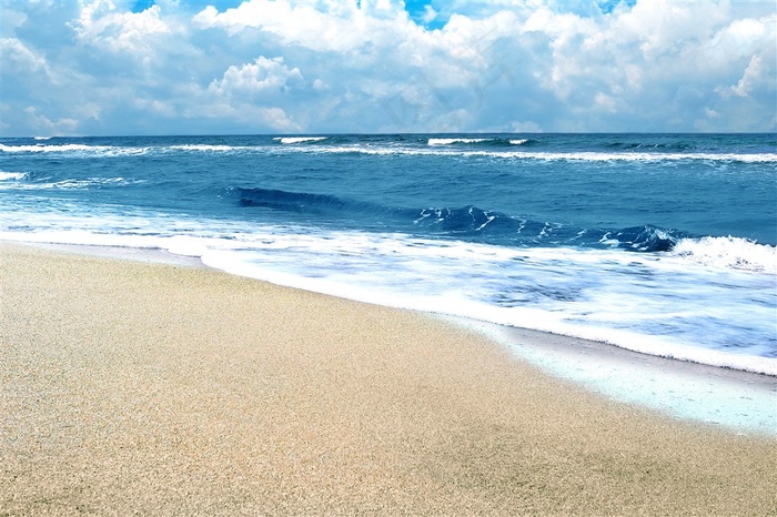 海边沙滩美景