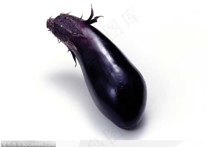 蔬菜瓜果-斜放的茄子