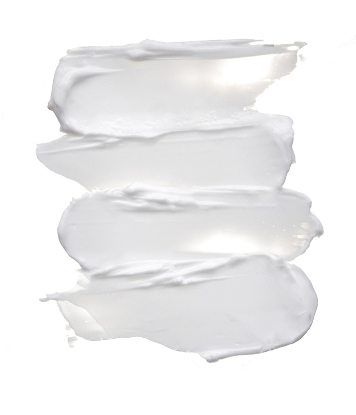 白色唇泥质地化妆品素材png