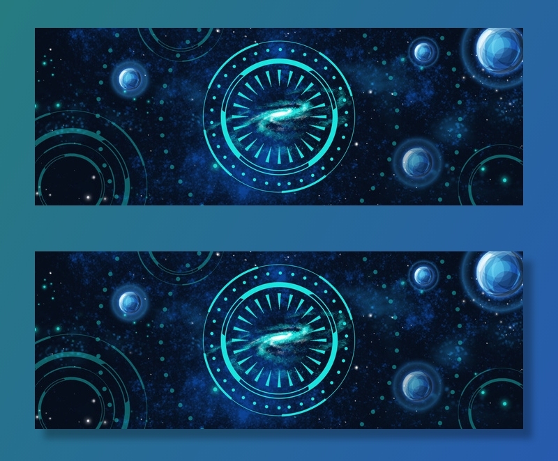 科技感星空智能背景