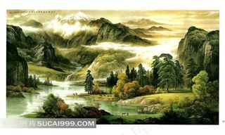 高清山水风景艺术图片