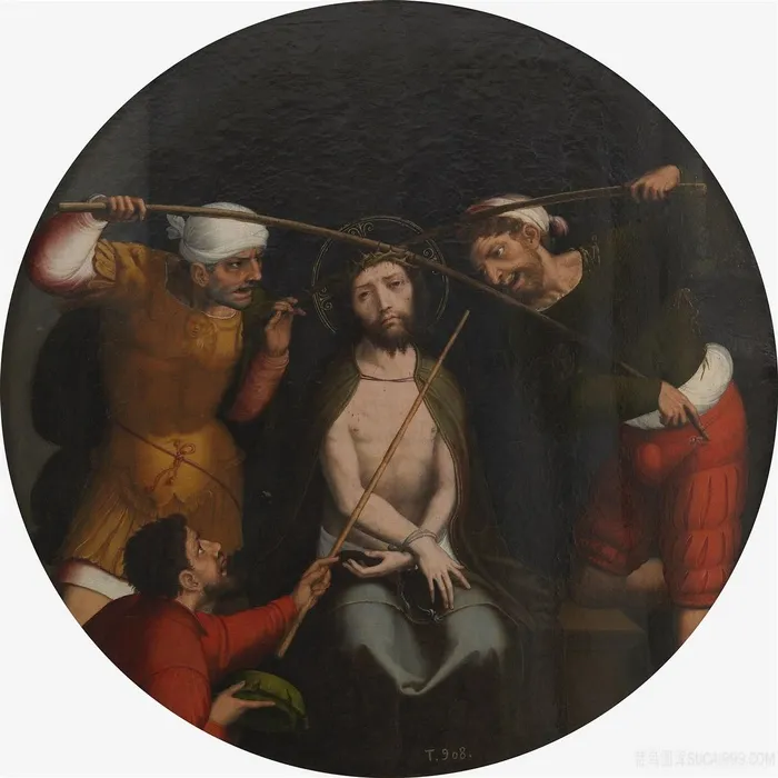 胡须男唯美高清油画