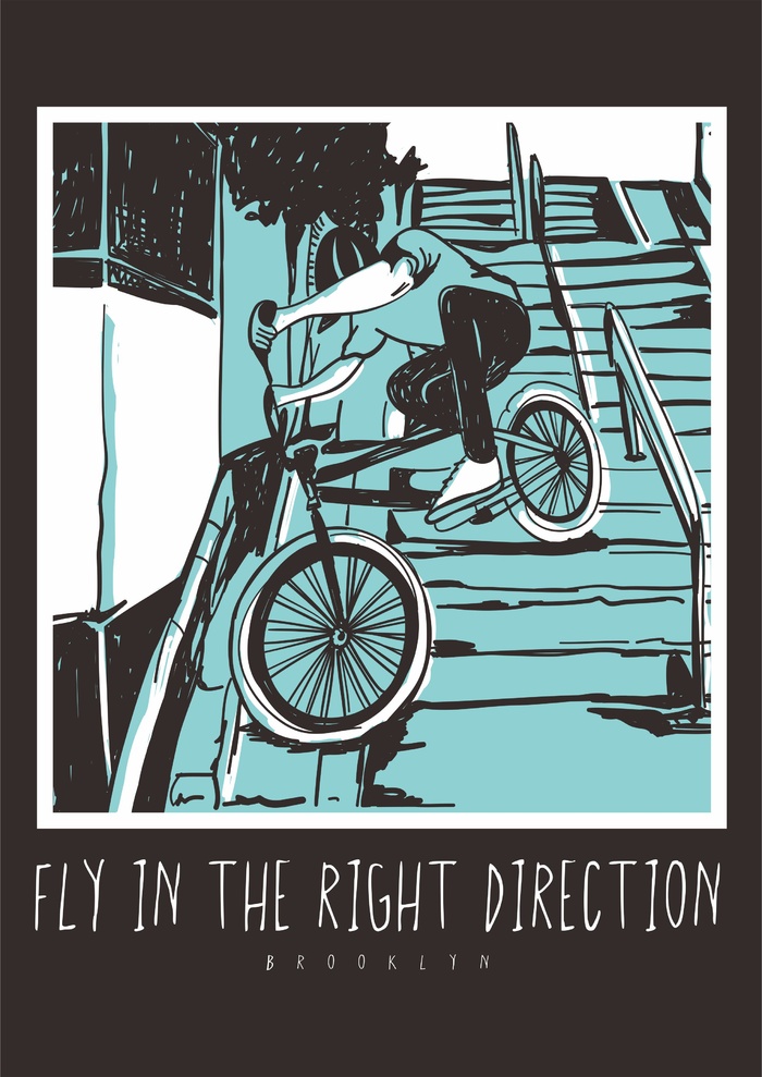 BM选手 街头单车 自行车