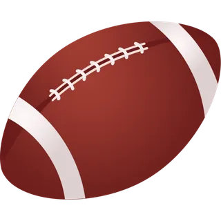 橄榄球简笔画图标