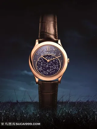 皮质手表摄影素材