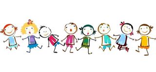 六一儿童节免扣卡通人物