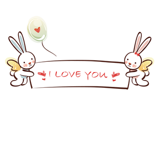 兔子情人节标题