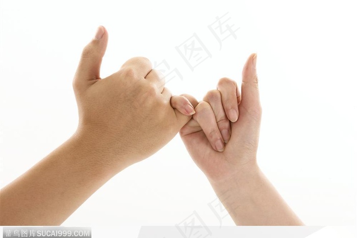 手势喻意-童趣之拉勾