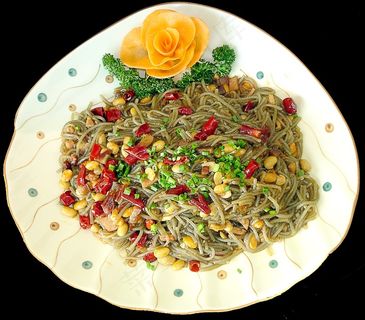 0403腊巴豆炒粉丝