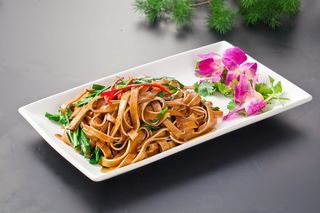 川菜湘菜高清菜谱豆皮炒韭菜