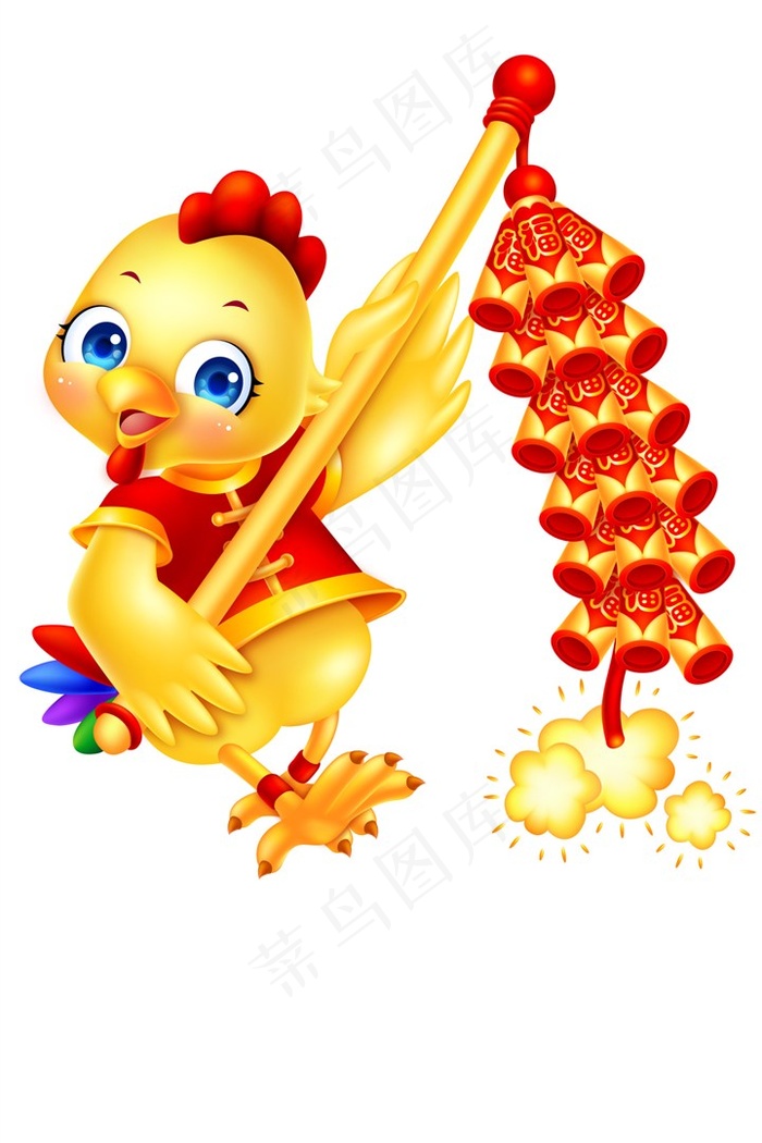 春节十二生肖之鸡