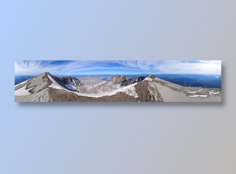 雪山VR全景图