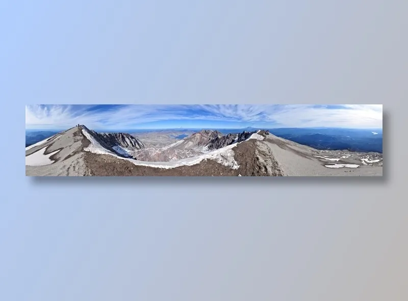 雪山VR全景图