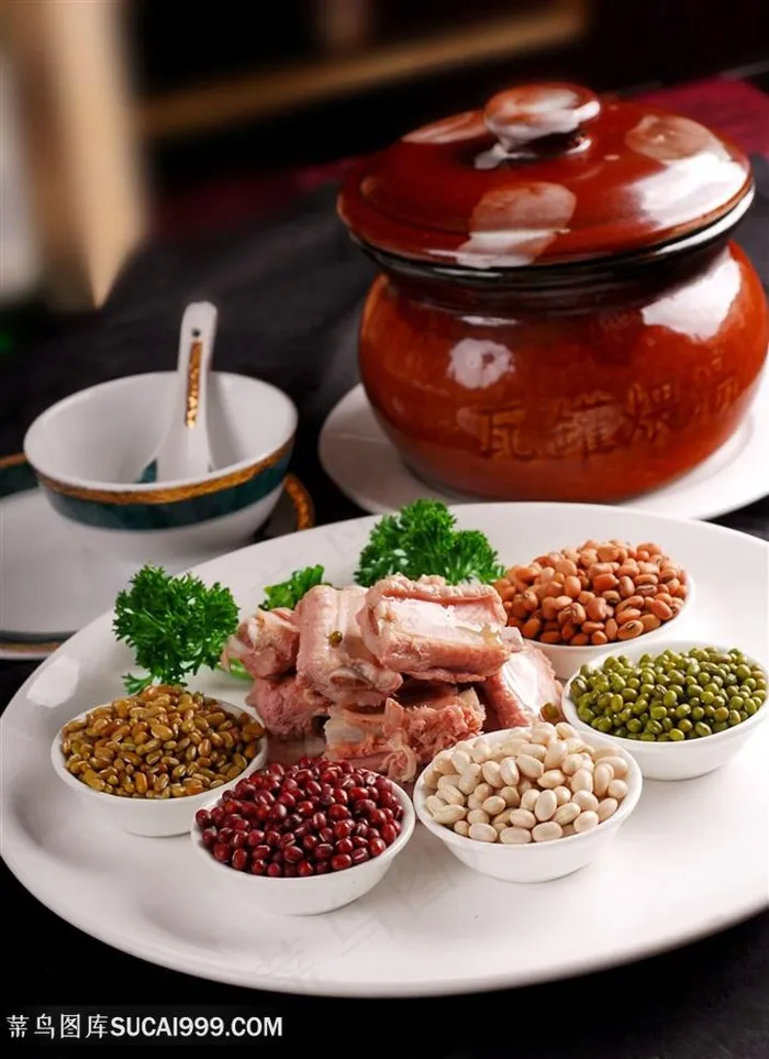 汤五豆排骨汤