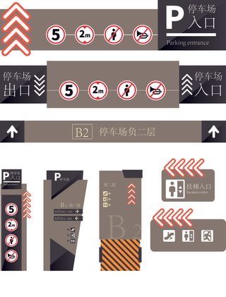 导视牌标识牌指示牌指引牌