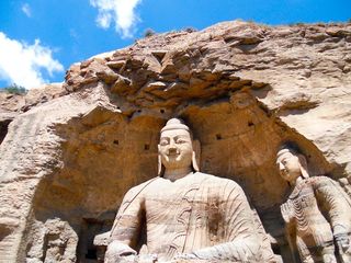 山西旅游-云冈石窟14-美景