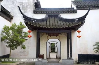 苏州周庄同里建筑美景素材