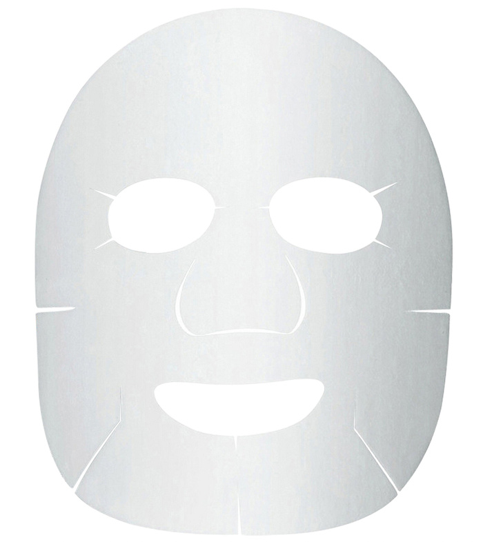 白色面膜正面化妆品素材png