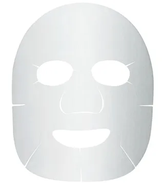 白色面膜正面化妆品素材png