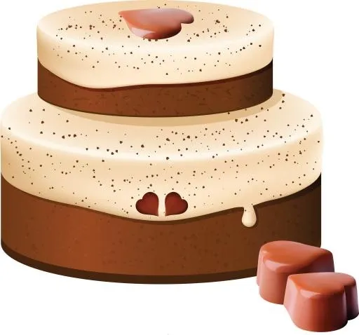 蛋糕 PNG免抠(2748x2567)