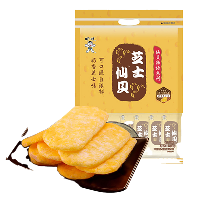 旺旺小吃超市商品白底图免抠实物摄影png格式图片透明底