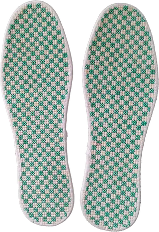 几何小碎花十字绣手工鞋垫免抠实拍高清摄影元素素材