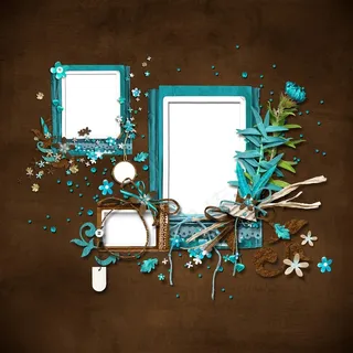 时尚写真相框画框设计高清素材图片