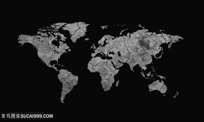 地球在干枯创意图片