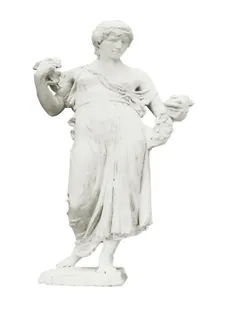 雕塑素材psd模版