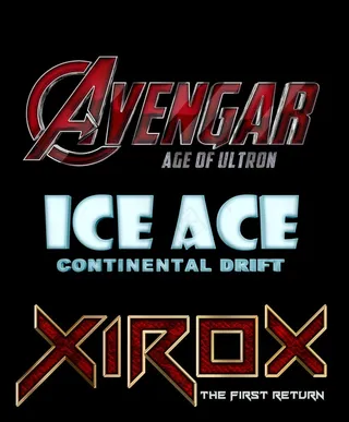 ps电影游戏文字特效（可编辑）